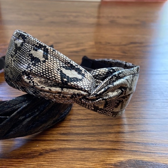 Boutique Overstock! NEW! Lot of 8 Snakeskin Print Headbands - Picture 8 of 12